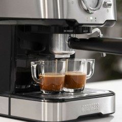 Discover the Princess 249412 Coffee Machine in Stylish Metal - Brew Perfect Coffee Every Time!